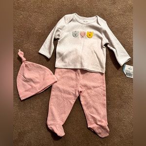 Little Me 3 piece set NWT